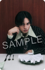 中島健人『MONTAGE』の購入者特典絵柄公開！ブラックスーツにタイ姿のものも3