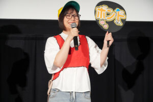 チョコプラ・松尾駿「次は実写版目指して」津田美波ら『僕とロボコ』大ヒット御礼舞台挨拶1