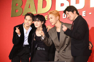 豆原一成 河野純喜と金城碧海の詩に感激！「BADBOYS」舞台挨拶でJO1間の絆窺わせる13