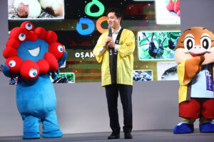 吉村洋文大阪知事 ハイヒールモモコ「大阪ウィーク～春～」大阪産(もん)アピール2