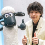 中村倫也「ひつじのショーン展 with ウォレスとグルミット」内覧！“ショーンバサダー”初仕事