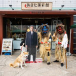踊る大捜査線“室井慎次”BD&DVD発売記念あきた美彩館コラボイベ!秋田犬・千尋ちゃん来場