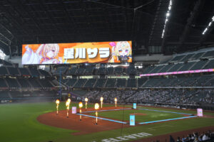 にじさんじ×ホロライブ「DMMオンクレpresents にじホロ交流戦2025」DAY1！エスコンフィールド熱気98