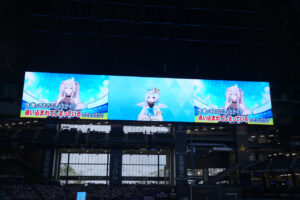 にじさんじ×ホロライブ「DMMオンクレpresents にじホロ交流戦2025」DAY1！エスコンフィールド熱気105