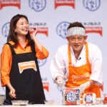 井戸田潤&蜂谷晏海夫妻カトキチさぬきうどんイベ!子供に「食事自体おいしいと思ってもらえるように」