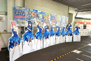 ベルーナドーム前にファンのぼり多数！「ラブライブ！サンシャイン!! Aqours Finale LoveLive! ～永久stage～」1
