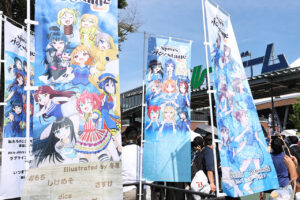 ベルーナドーム前にファンのぼり多数！「ラブライブ！サンシャイン!! Aqours Finale LoveLive! ～永久stage～」7