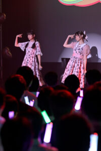 諏訪ななか＆大西亜玖璃コラボライブ！シンメトリーのパフォーマンスも3
