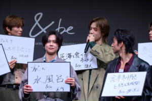 INI＜&be＞発表会！田島将吾「家族写真みたい」と話したカットとは7