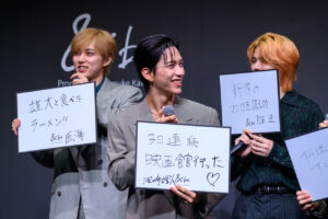 INI＜&be＞発表会！田島将吾「家族写真みたい」と話したカットとは8