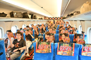 新幹線内で「日清焼そばU.F.O.」味わえる特別新幹線『ソースエクスプレス』東京・大阪間運行5