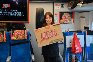 新幹線内で「日清焼そばU.F.O.」味わえる特別新幹線『ソースエクスプレス』東京・大阪間運行8