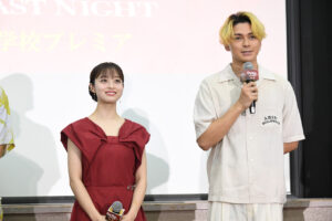 橋本環奈 高校時代牛タン買いに学生ら共感？眞栄田郷敦らと映画『カラダ探し』サプライズ3