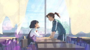 浜辺美波＆福原遥 自身モデルのキャラ声優担当のアニメ公開！渋谷駅前に大型ポスター掲示へ15