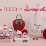 『Maison de FLEUR』×サンリオ機関紙『月間いちご新聞』コラボ！アイテム全10型発売へ