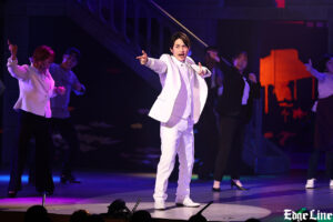 道頓堀に石油な舞台「大阪は踊る！」開幕！浜中文一 海原はるかの髪を吹っ飛ばすことも15