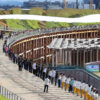 2025年大阪・関西万博最終日に大屋根リングで各国手繋ぎで囲む『フレンドシップリング』！遠くの山に虹も