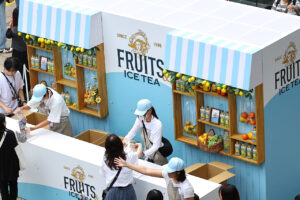 「午後の紅茶 FRUITS & ICE TEA STAND」10月11日より3日間限定開催！目黒蓮らビジュアルも華添える24