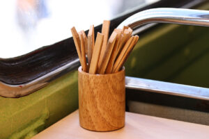 儒烏風亭らでんバスガイドに「夢がかないました」!「綾鷹 ヒトクチヒトイキ旅」バスツアー体験会5