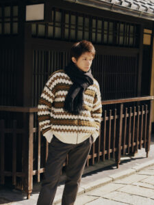 岸優太アンバサダー「バナナ・リパブリック」HOLIDAYキャンペーンスタート2