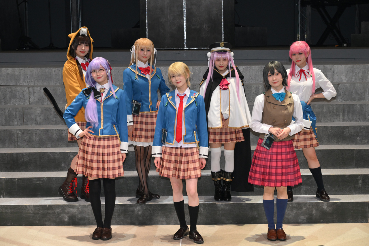 舞台『ヘブンバーンズレッド』記者会見!結那「千秋楽まで全力で走ります」1