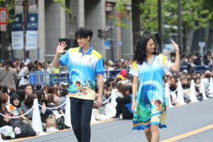 【写真130枚超】「御堂筋ランウェイ2025」大阪・関西万博パビリオンユニフォームずらり！ミャクミャクも登場69