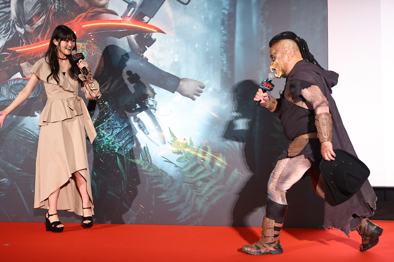 早見沙織 松村沙友理と相性高さに大喜び!ハリウッドザコシショウ3時間プレデターメイク姿3