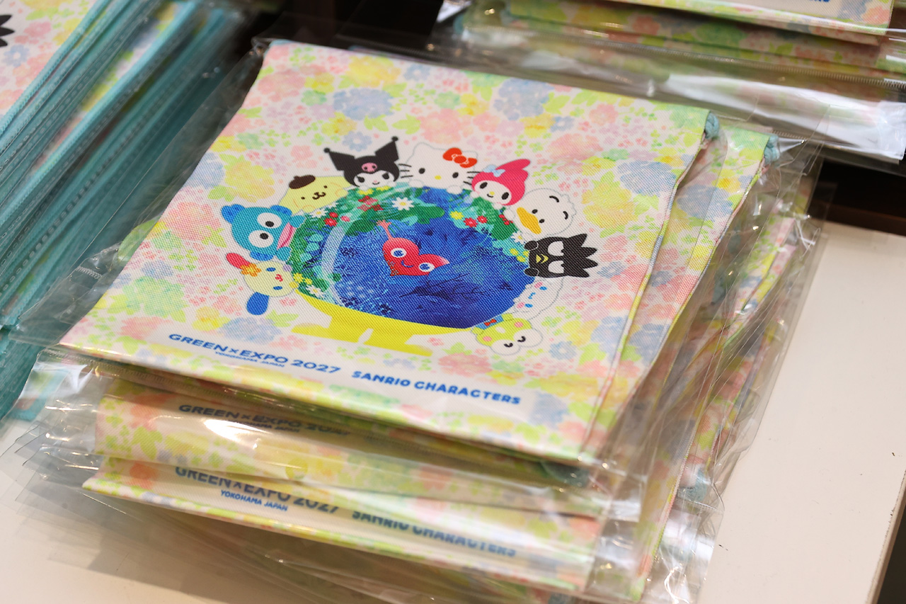 アイテムは7点!『GREEN×EXPO 2027「トゥンクトゥンク」「サンリオキャラクターズ」コラボレーション』お披露目2
