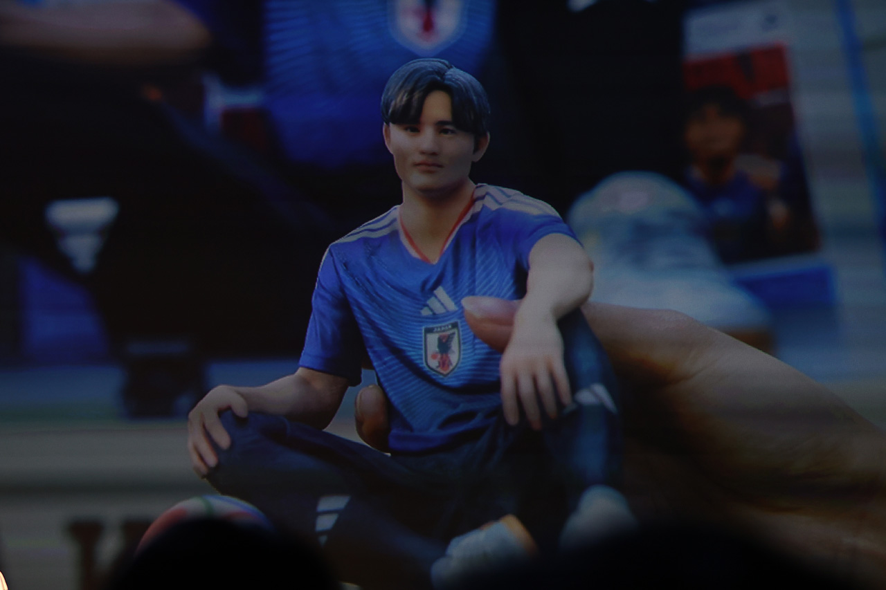 久保建英選手“ミニタケ”本人を「超えてきてる」と笑顔!「サッカー日本代表 2026」キャンペーン発表会登場4