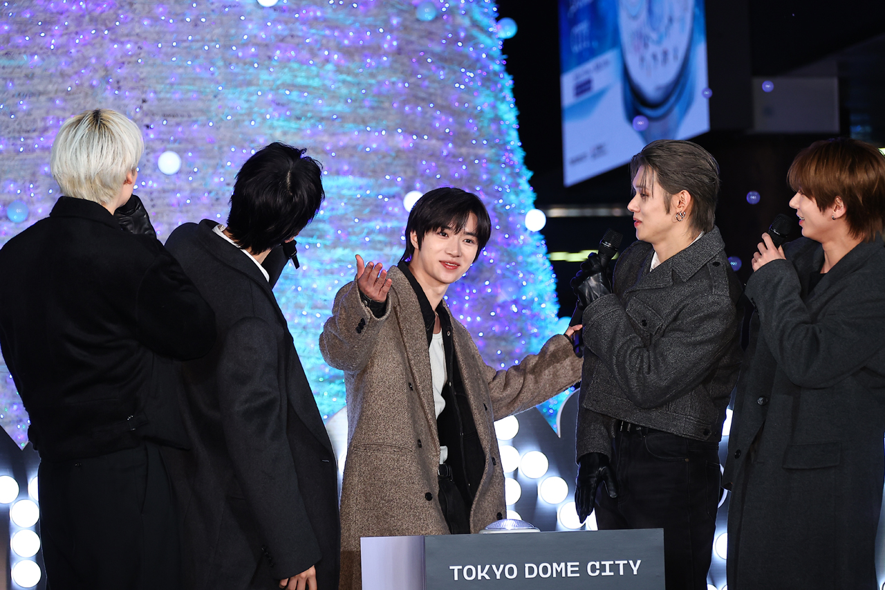 TOMORROW X TOGETHER東京ドームシティのイルミ『TOKYO SNOW DOME CITY』点灯!オススメ曲は?3