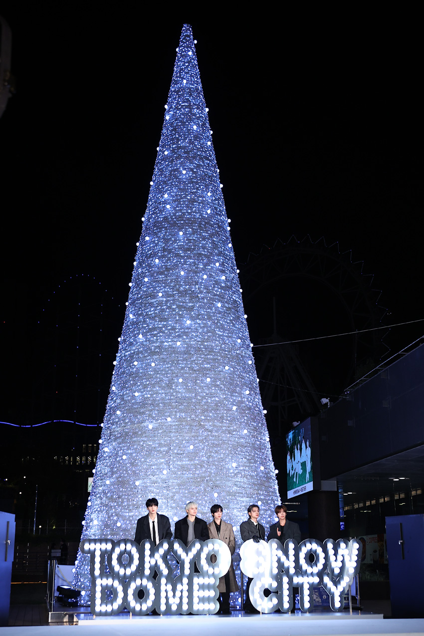 TOMORROW X TOGETHER東京ドームシティのイルミ『TOKYO SNOW DOME CITY』点灯!オススメ曲は?4