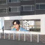 目黒蓮Zoff店頭等身大パネル！「ベストジーニスト」で言っていた通りのデニムコーデ