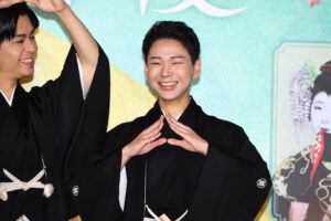 中村橋之助と中村鶴松 幼少の夢叶い感無量！市川染五郎『新春浅草歌舞伎』で一族の技術披露へ6