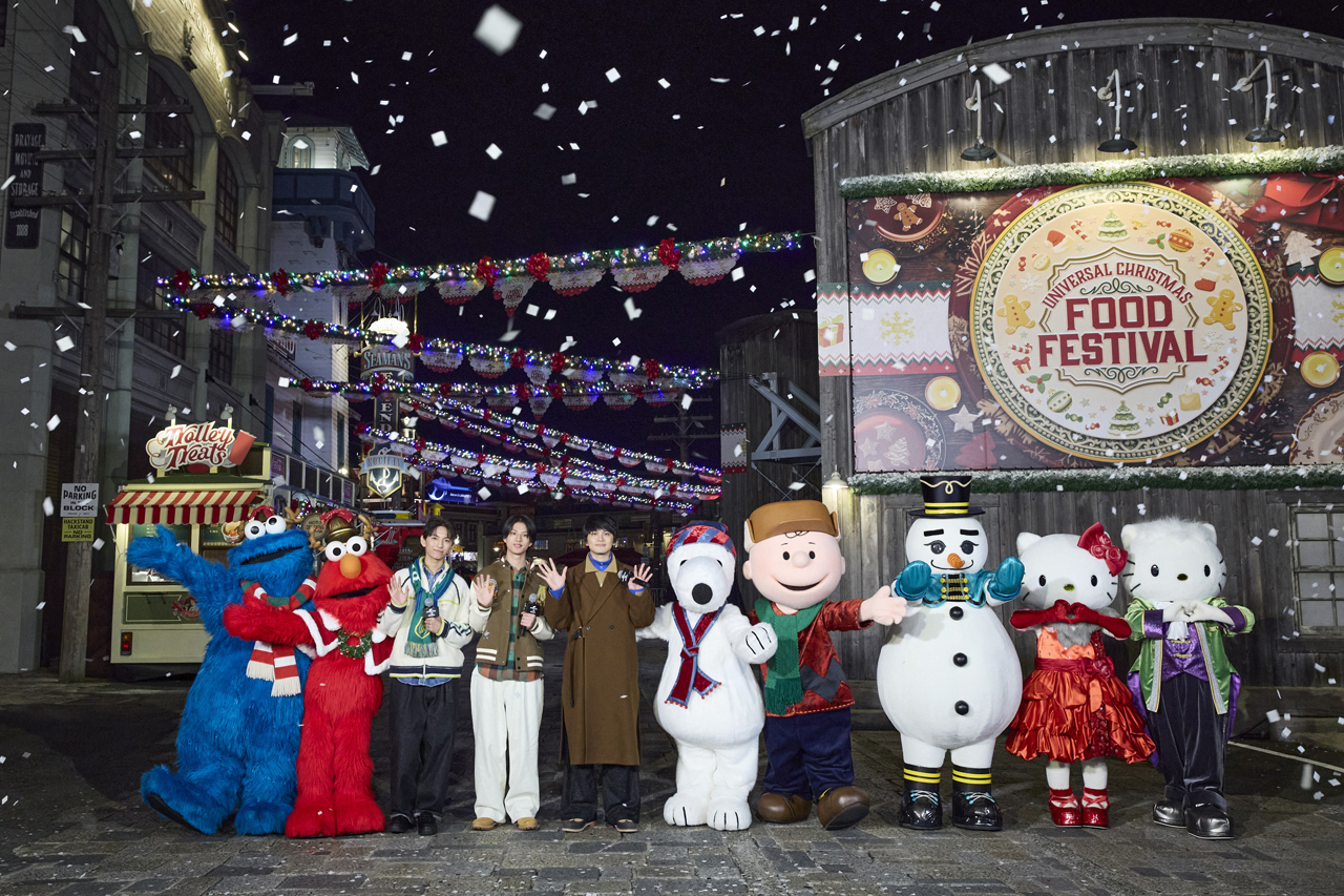 北村匠海『ユニバーサル・クリスマス・ジョイ』オープニング・セレモニーに!「新しい冬の幸せを発見してみて」1