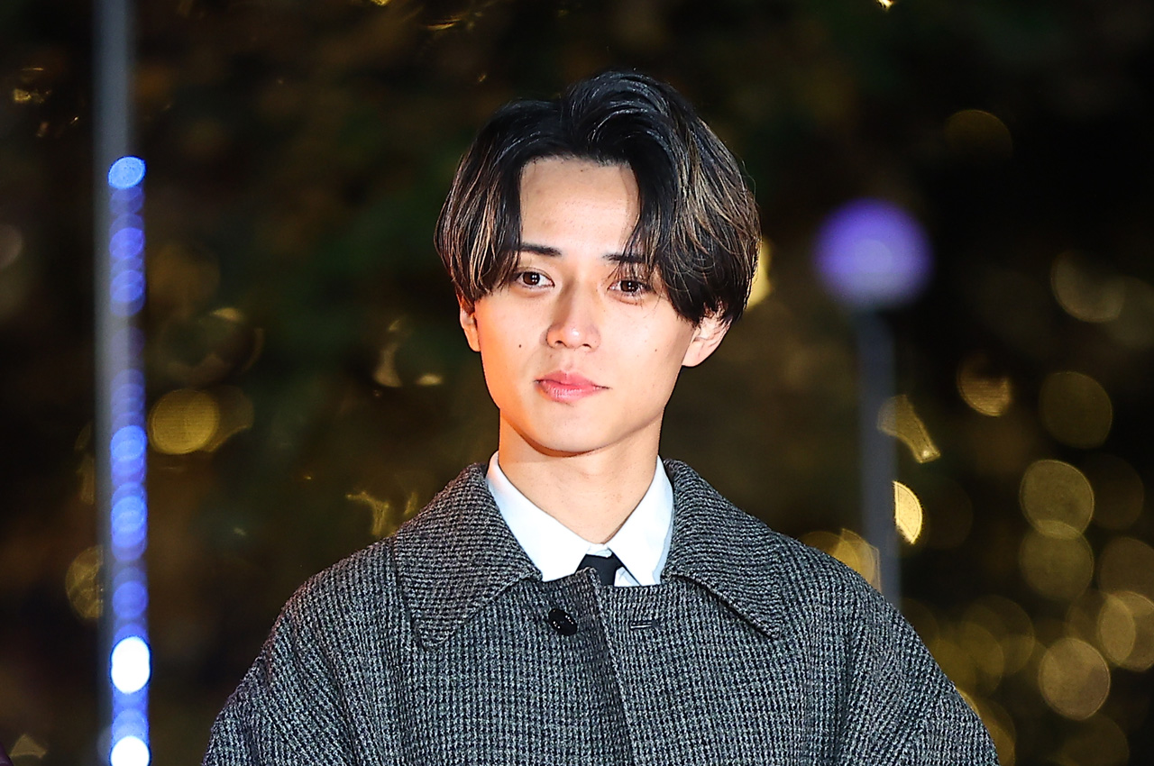 永瀬廉 赤坂の東京ミッドタウンで「映画ラストマン」イルミ点灯式に!福山雅治と大泉洋にタジタジ2