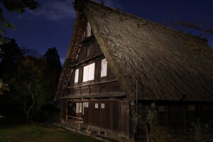 大阪・服部緑地公園内の日本民家集落博物館が初夜間公開で11月22日だけライトアップ！昼とは違う趣に36