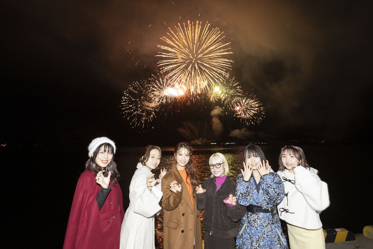 「ゾンビランドサガ ゆめぎんがパラダイス」伊万里湾大花火にフランシュシュメンバー6人登場2