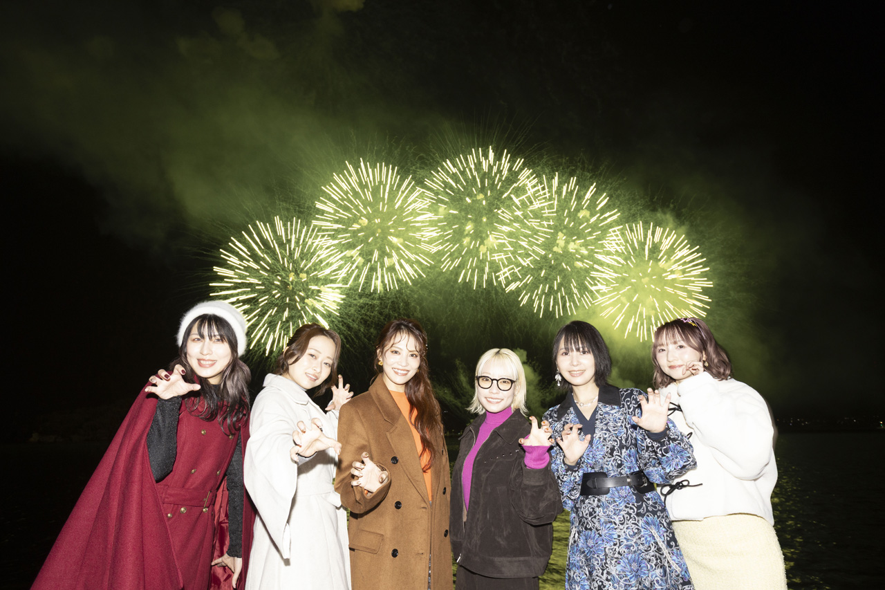 「ゾンビランドサガ ゆめぎんがパラダイス」伊万里湾大花火にフランシュシュメンバー6人登場3