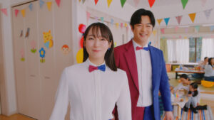 吉岡里帆 千葉雄大 埼玉県鶴ヶ島市「かわつるグリーンタウン」訪問!「URの人だ!」と声かけられる14