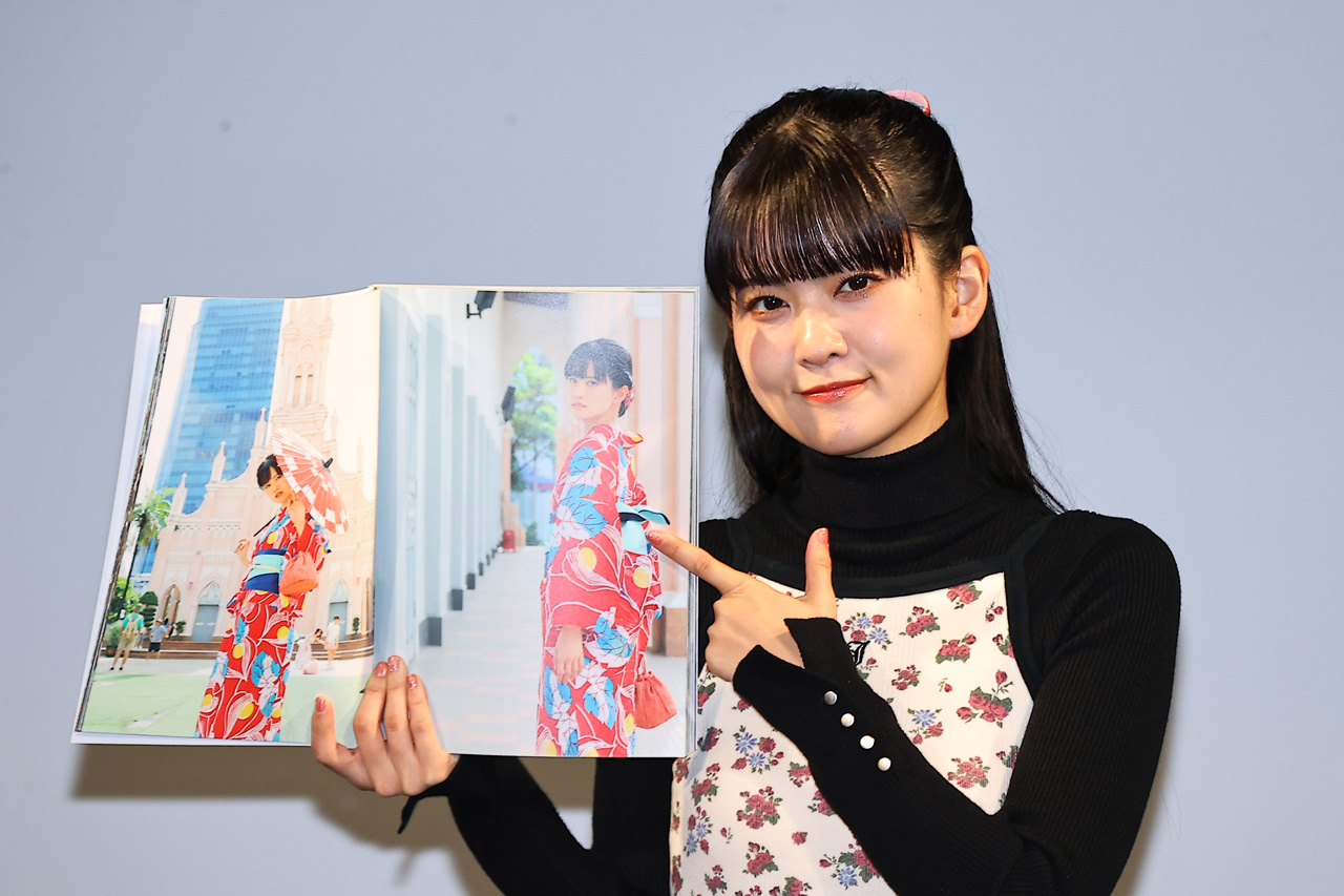 大西亜玖璃コンプレックス告白でチャームポイントに変化!写真集『LONG VACATION』会見らしさ溢れる声12