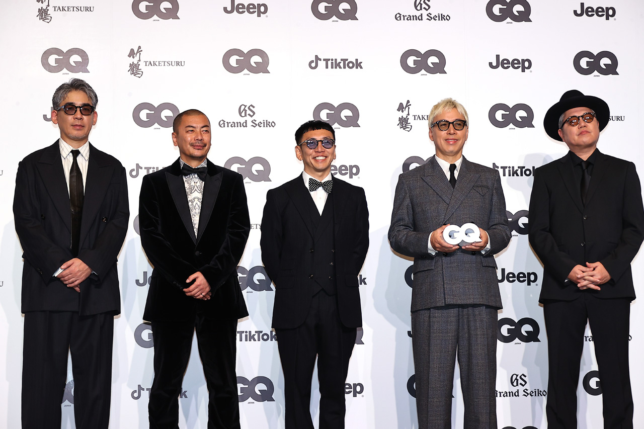 RIP SLYME「大丈夫かしら、この年頃で」を乗り切る!『GQ MEN OF THE YEAR 2025』1