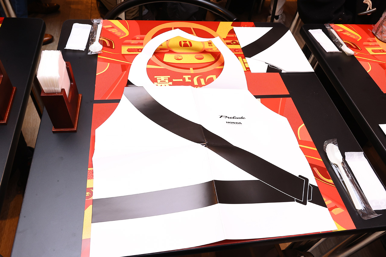 Honda新型「PRELUDE」宣伝にスパイスカレー専門店『プレリュー堂』期間限定オープン!“走りの味変”8