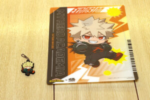 “ヒロアカ”僕のヒーローアカデミアオリジナルグッズくら寿司で!マルチシート4種類5