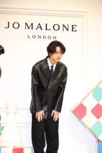 塩野瑛久「会費だけ払っている」もの告白!表参道ヒルズ「JO MALONE LONDON」POPUPに来場3