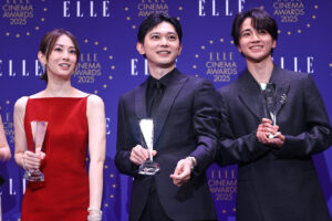 吉沢亮『ELLE CINEMA AWARDS 2025』でエル メン賞受賞！北川景子に感謝やうろうろな瞬間も30