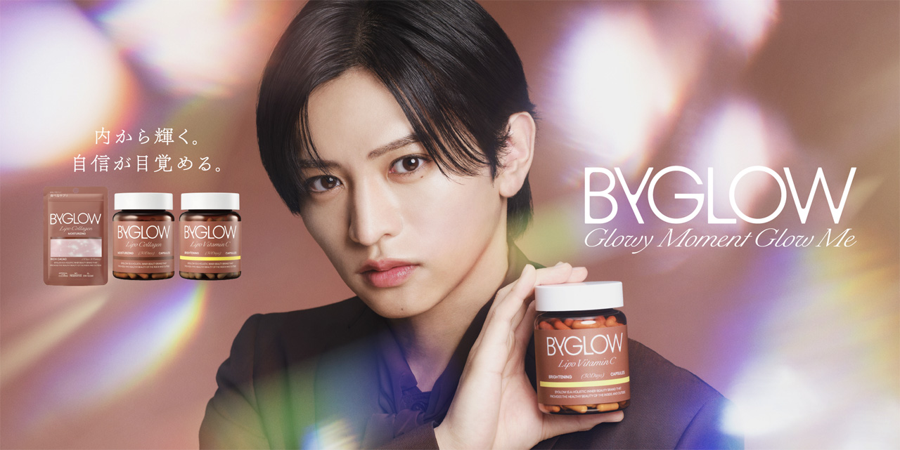 timelesz・猪俣周杜「ByGLOW」ブランドアンバサダーに!フレッシュな輝きが起用きっかけに2