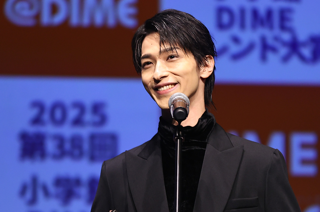 横浜流星「2025第38回小学館DIMEトレンド大賞」話題の人物賞に!プロデューサー業へ興味告白3