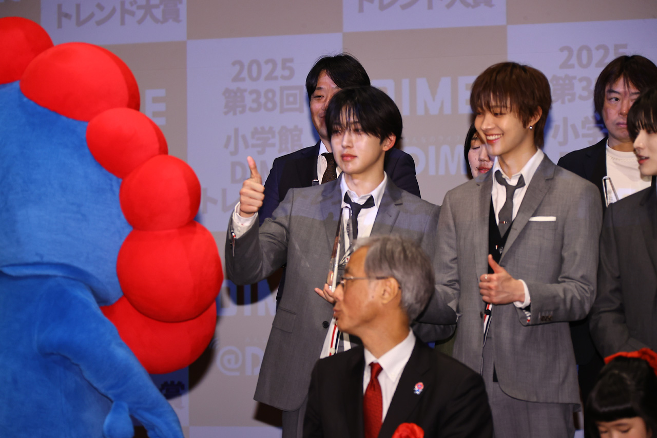 ミャクミャク大阪・関西万博「DIMEトレンド大賞」受賞で登場!&TEAMと和気あいあいやりとり17