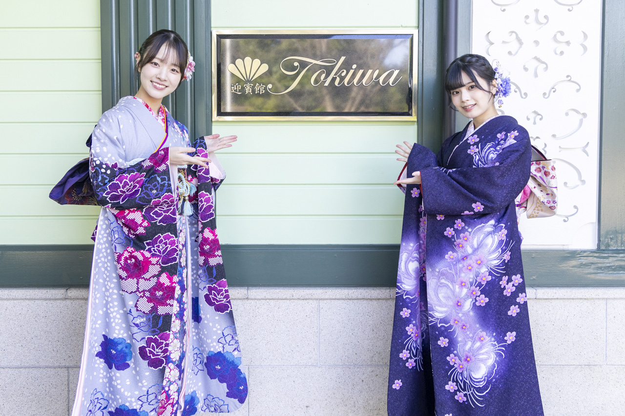 杉本萌、谷口陽香 新潟縣護國神社で「NGT48 二十歳のつどい」!着用振り袖解説3