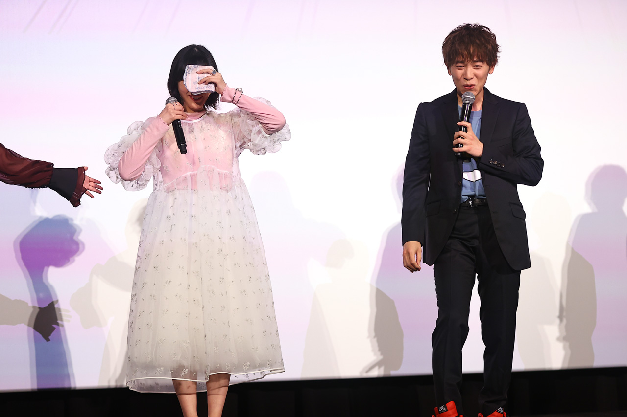 佐倉綾音 感涙にむせぶ!『僕のヒーローアカデミア FINAL SEASON』ULTRA SCREENINGキャスト8人集結5